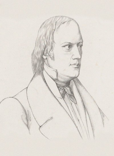 صورة للقائد والملحن يوهان نيبوموك شيلبل 1789-1837 ، ج. 1830-1840. بواسطة غير معروف