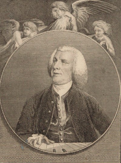 صورة للعازف والمؤلف جون ستانلي 1712-1786 ، 1784. بواسطة غير معروف