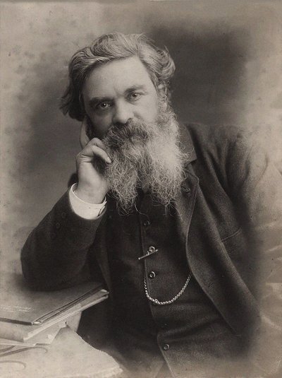 صورة للنحات ألفريد باوتشر 1850-1934 ، ج. 1910. بواسطة غير معروف