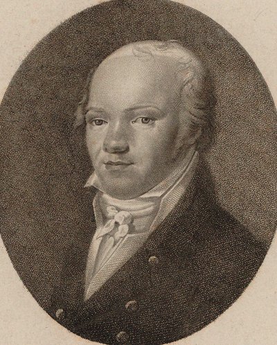 صورة لعازف الكمان والملحن أندرياس رومبيرج 1767-1821 ، ج. 1800. بواسطة غير معروف