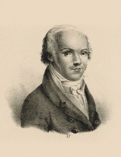 صورة لعازف الكمان والملحن أندرياس رومبيرج 1767-1821 ، ج. 1815. بواسطة غير معروف