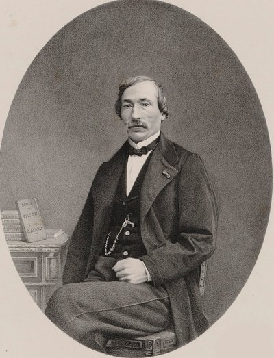 صورة لعازف الكمان والملحن دلفين ألارد 1815-1888 ، 1870. بواسطة غير معروف