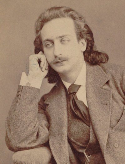 صورة عازف الكمان والملحن هنري كيتن 1848-1883. بواسطة غير معروف