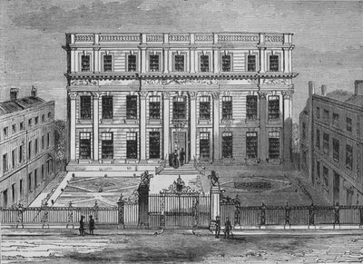 Powis House ، شارع جريت أورموند ، بلومزبري ، لندن ، c1714 1878 بواسطة غير معروف