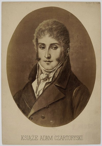 الأمير آدم جيرزي تشارتوريسكي 1770-1861 بواسطة غير معروف