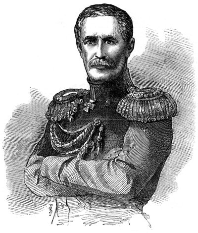 الأمير ألكسندر سيرجيفيتش مينشيكوف ، القائد العسكري الروسي ، 1853 بواسطة غير معروف