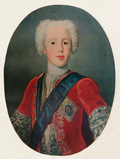 الأمير تشارلز إدوارد ستيوارت ، c1729 c1927 بواسطة غير معروف