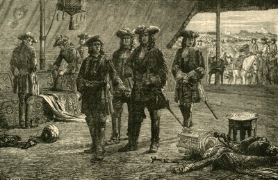 الأمير يوجين بعد النصر على الأتراك في بلغراد ، 1717 ، 1890. بواسطة غير معروف