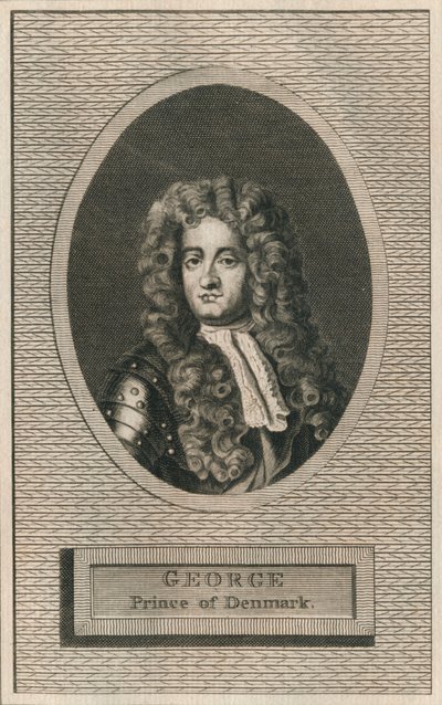 الأمير جورج من الدنمارك ، زوج الملكة آن ، 1793 بواسطة غير معروف
