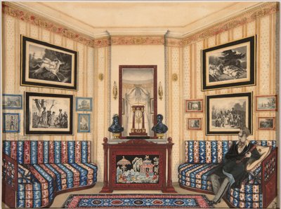 غرفة الأمير جوليتسين ، 1840s بواسطة غير معروف