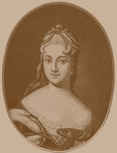 الأميرة ايكاترينا ألكسييفنا دولجوروكوفا 1712-1747 بواسطة غير معروف