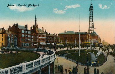 Princess Parade، Blackpool، c1915 بواسطة غير معروف