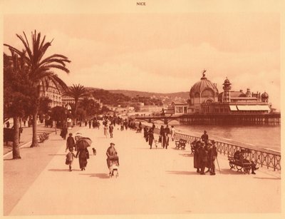 Promenade des Anglais و Jetty Palace ، نيس ، 1930. بواسطة غير معروف