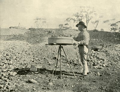 التنقيب عن إيجار ، 1901. بواسطة غير معروف