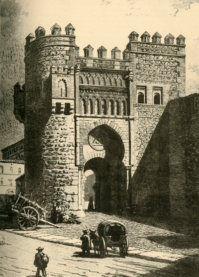 بويرتا ديل سول ، توليدو ، 1890. بواسطة غير معروف