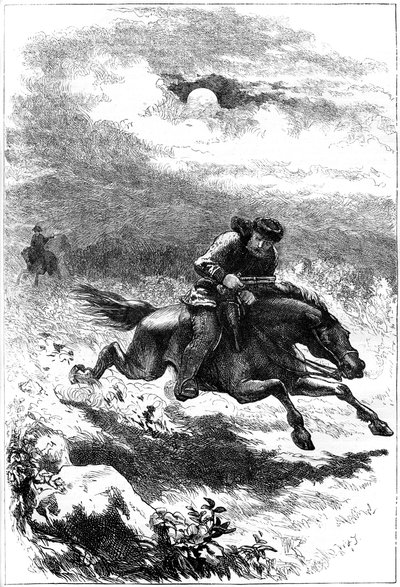 ملاحقة بول ريفير ، الكشافة ، 1775 c1880 بواسطة غير معروف