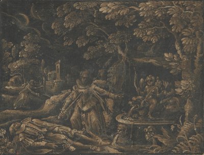 بيراموس وثيسبي ، كاليفورنيا. 1580 بواسطة غير معروف