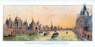 Quai dOrsay ، معرض باريس العالمي ، 1889 ، 1900 بواسطة غير معروف