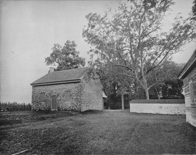 Quaker Meeting House ، Battlefield of Princeton ، New Jersey ، c1897. بواسطة غير معروف