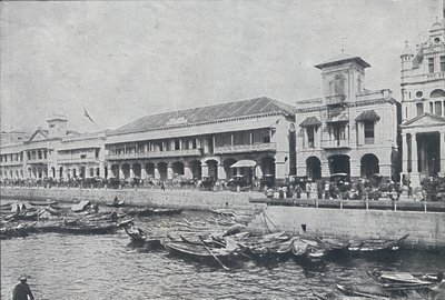 رصيف في سنغافورة ، 1924 بواسطة غير معروف