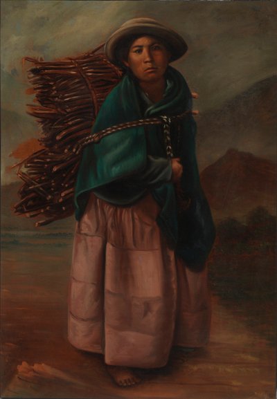 فتاة Quechua ، تقريبًا. 1890-1892. بواسطة غير معروف