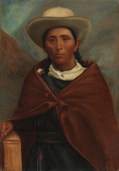 امرأة Quechua ، تقريبًا. 1890-1892. بواسطة غير معروف