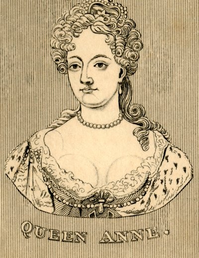 الملكة آن ، 1665-1714 ، 1830. بواسطة غير معروف