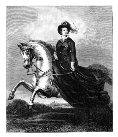الملكة فيكتوريا ، c1840s ، أواخر القرن التاسع عشر بواسطة غير معروف