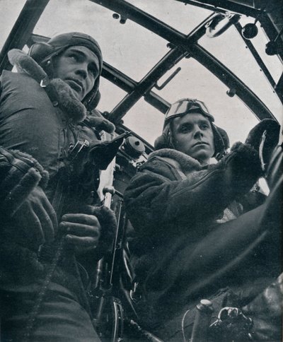 طيار قاذفة سلاح الجو الملكي والطيار الثاني ، 1941 بواسطة غير معروف