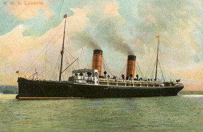 RMS Lucania ، c1905 بواسطة غير معروف