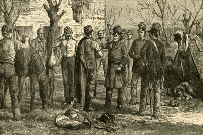 راديتسكي بعد النصر في نوفارا 1849 ، 1890. بواسطة غير معروف