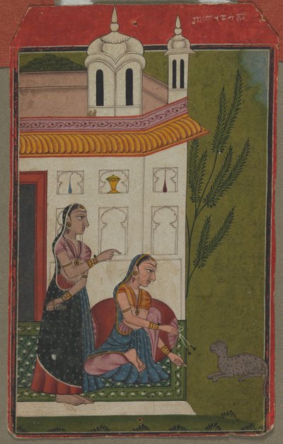 راجيني باتامانجاري ، ج. 1740-1750. بواسطة غير معروف