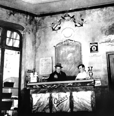 رايمو ، الممثل الفرنسي ، يظهر في أداء مارسيل باجنولز في مسرحية سيزار ، c1936-1946 بواسطة غير معروف
