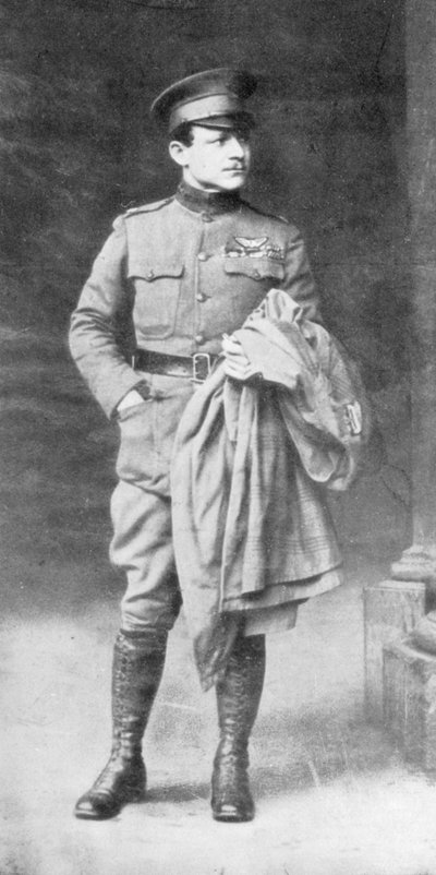 راؤول لوفبيري ، طيار مقاتل فرنسي أمريكي وآس طائر في الحرب العالمية الأولى ، 1914-1918 بواسطة غير معروف