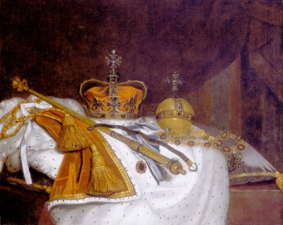 ريجاليا تشارلز الثاني ، 1670 بواسطة غير معروف