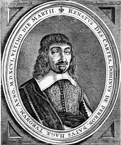 رينيه ديكارت ، الفيلسوف وعالم الرياضيات الفرنسي ، 1672 بواسطة غير معروف