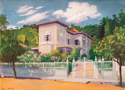 إقامة السيد جوزيف ووكر ، بتروبوليس ، 1914 بواسطة غير معروف