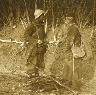 العودة من فردان ، شمال فرنسا ، c1914-c1918 بواسطة غير معروف