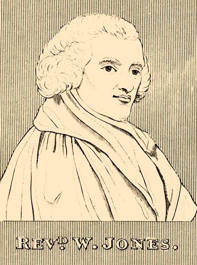 القس دبليو جونز ، 1726-1800 ، 1830. بواسطة غير معروف