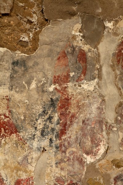 ريبيل. الكنيسة. الداخلية. الحنية. اللوحات الجدارية. التفاصيل. رومانيسك. بواسطة غير معروف
