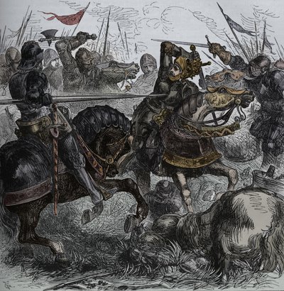 ريتشارد الثالث في بوسورث ، 22 أغسطس 1485 ، c1880 بواسطة غير معروف