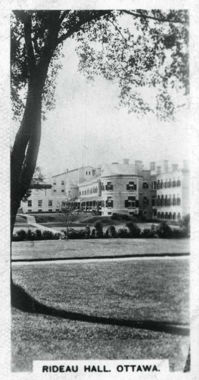Rideau Hall ، أوتاوا ، كندا ، ج 1920s بواسطة غير معروف