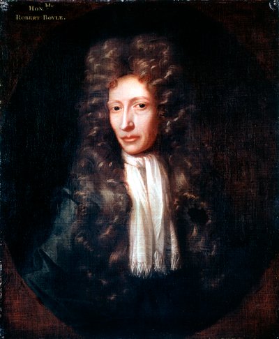 روبرت بويل ، الكيميائي والفيزيائي الأيرلندي المولد ، c1689-1690 بواسطة غير معروف
