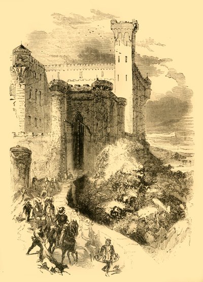 روبرت نورماندي في قلعة كونت كونفيرسانو ، c1890. بواسطة غير معروف