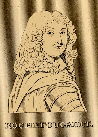 روشفوكو ، 1613-1680 ، 1830. بواسطة غير معروف