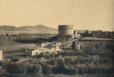 روما - طريق أبيان ، 1910 بواسطة غير معروف