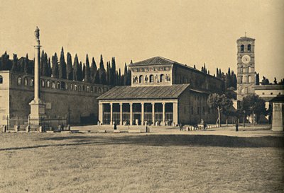 روما - كنيسة S. Lorenzo خارج الجدران ، 1910 بواسطة غير معروف