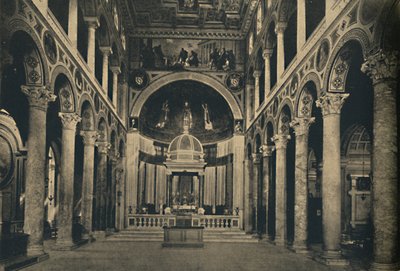 روما - كنيسة سانت أغنيس خارج أسوار شارع نومنتانا ، 1910 بواسطة غير معروف