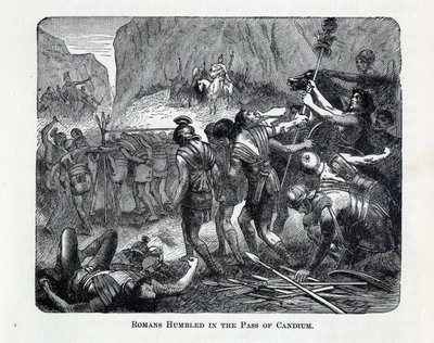 تواضع الرومان في ممر Caudium ، 1882 بواسطة غير معروف
