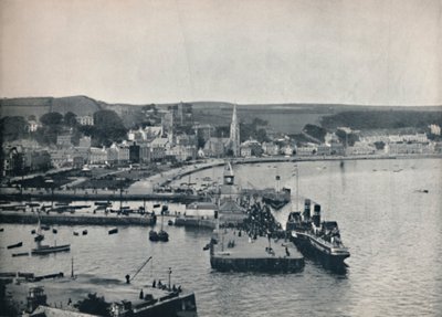 Rothesay - The Landing-Stage and Esplanade ، 1895 بواسطة غير معروف